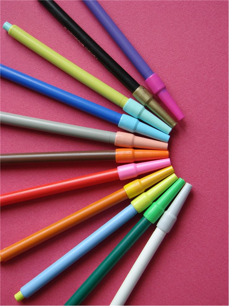 Picture Of Color Marker Pens