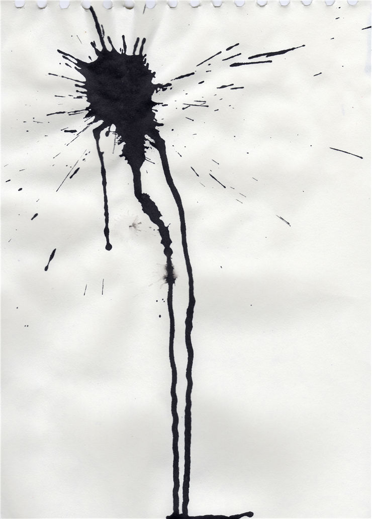 Picture Of Ink On Paper