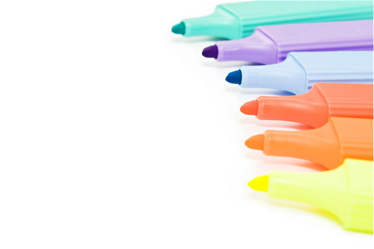 Picture Of Office Marker Pens