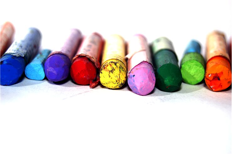 Picture Of Pastel Crayons