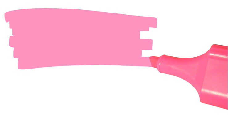 Picture Of Pink Highlighter