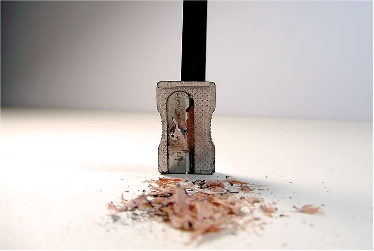 Picture Of Sharpener And Pencil